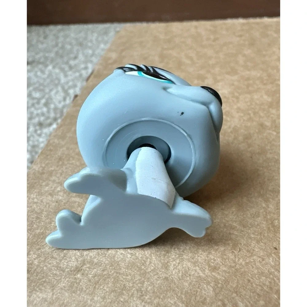 Littlest Pet Shop Gray Seal With Blue Eyes TM & MGA